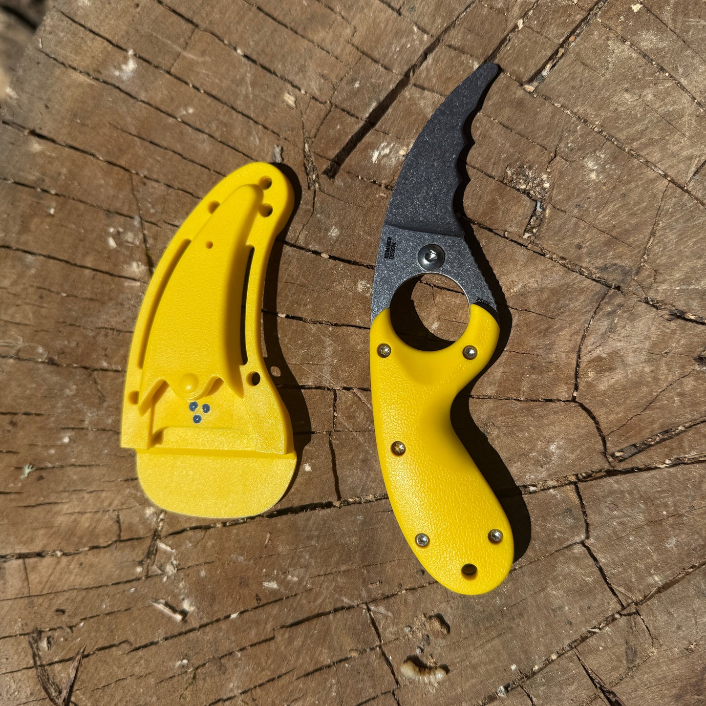 Bear Claw Knife and Sheath