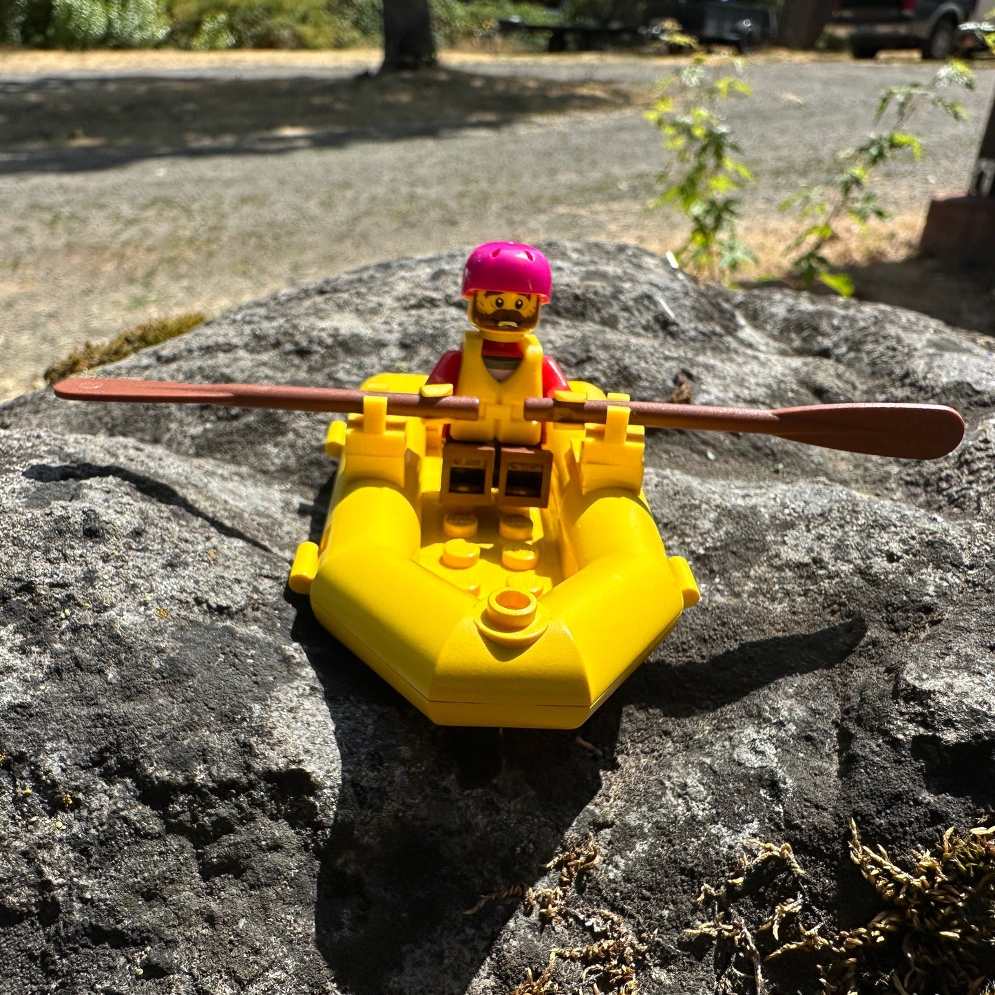 Lego Oar Raft