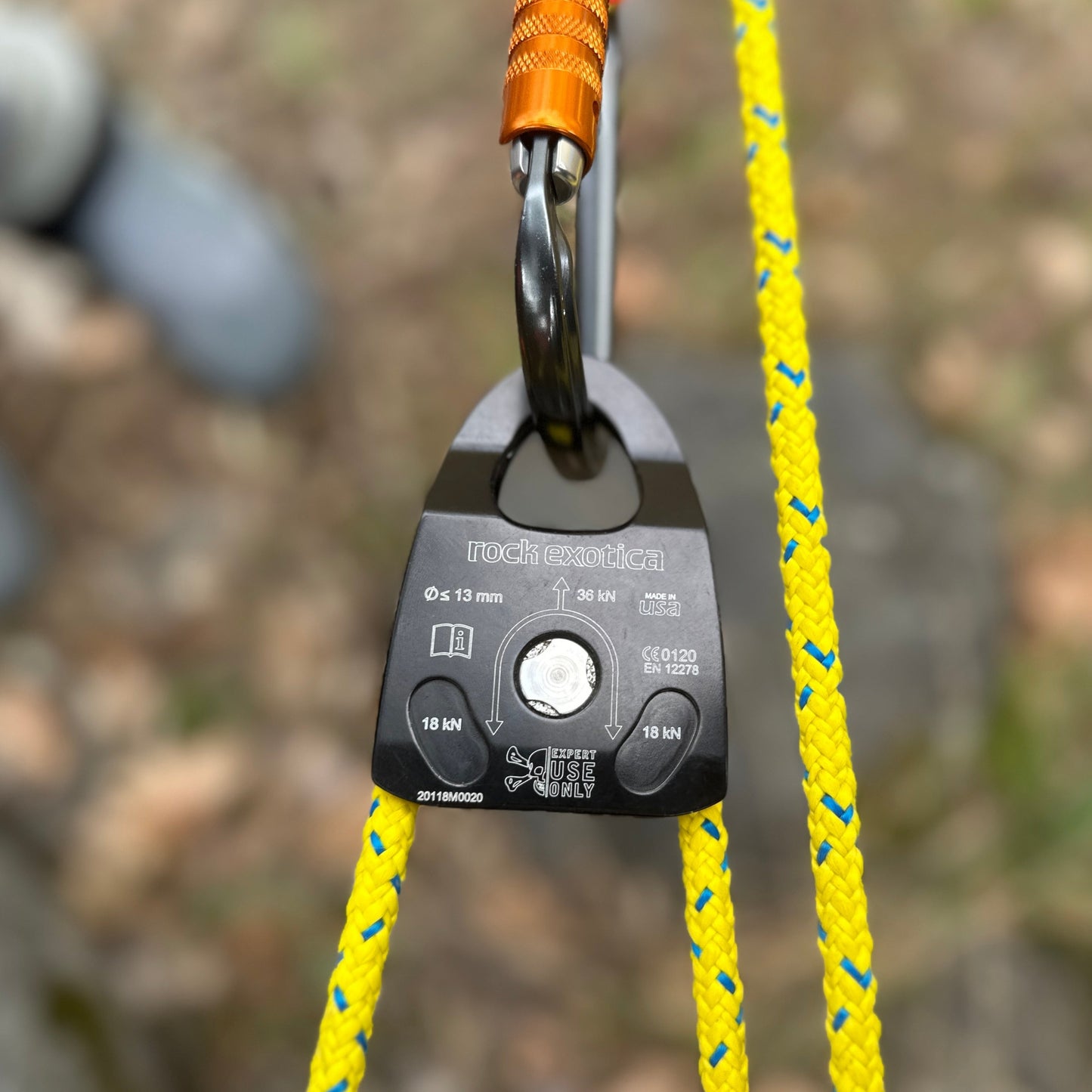 Rock Exotica Machined Rescue Pulley
