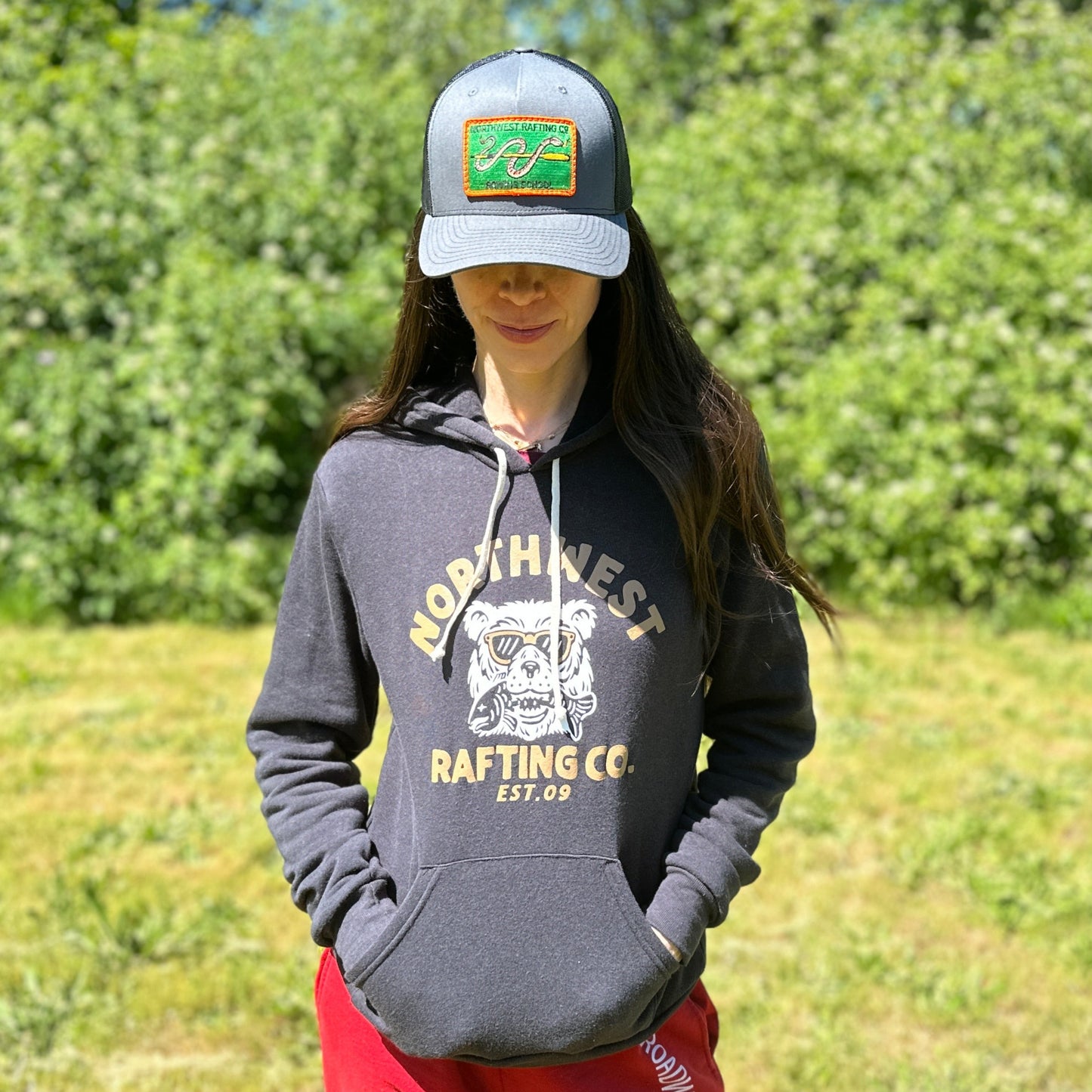 Long Sleeve NWRC Bear Hoodie