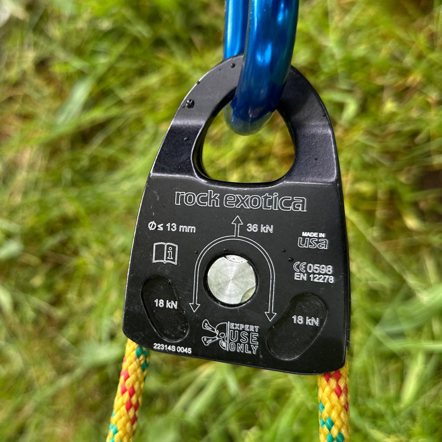 Rock Exotica Machined Rescue Pulley