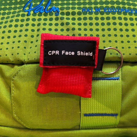 CPR Face Shield on PFD