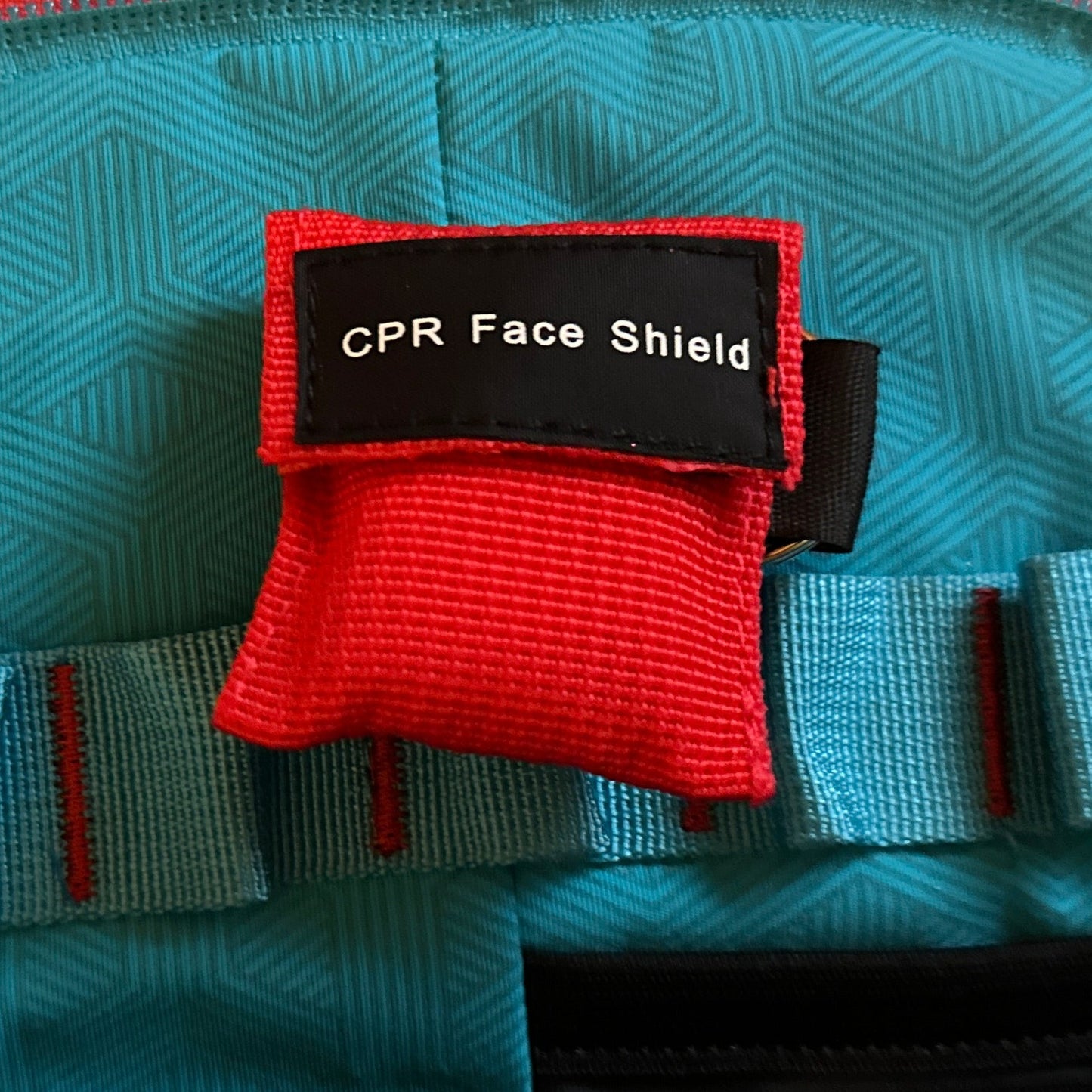 CPR Face Shield in PFD pocket