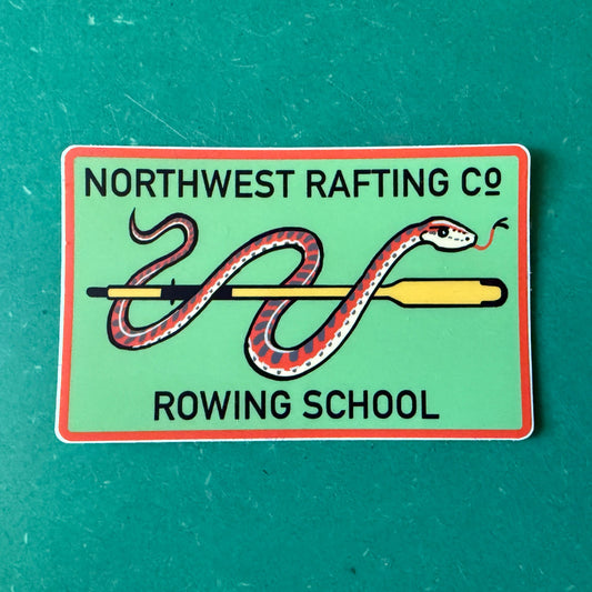 Rowing School Sticker