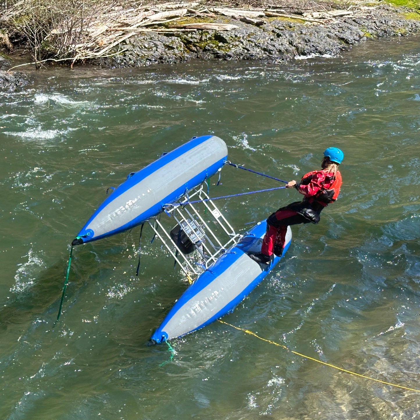 Cataraft Bungee Flip Lines (Pair)