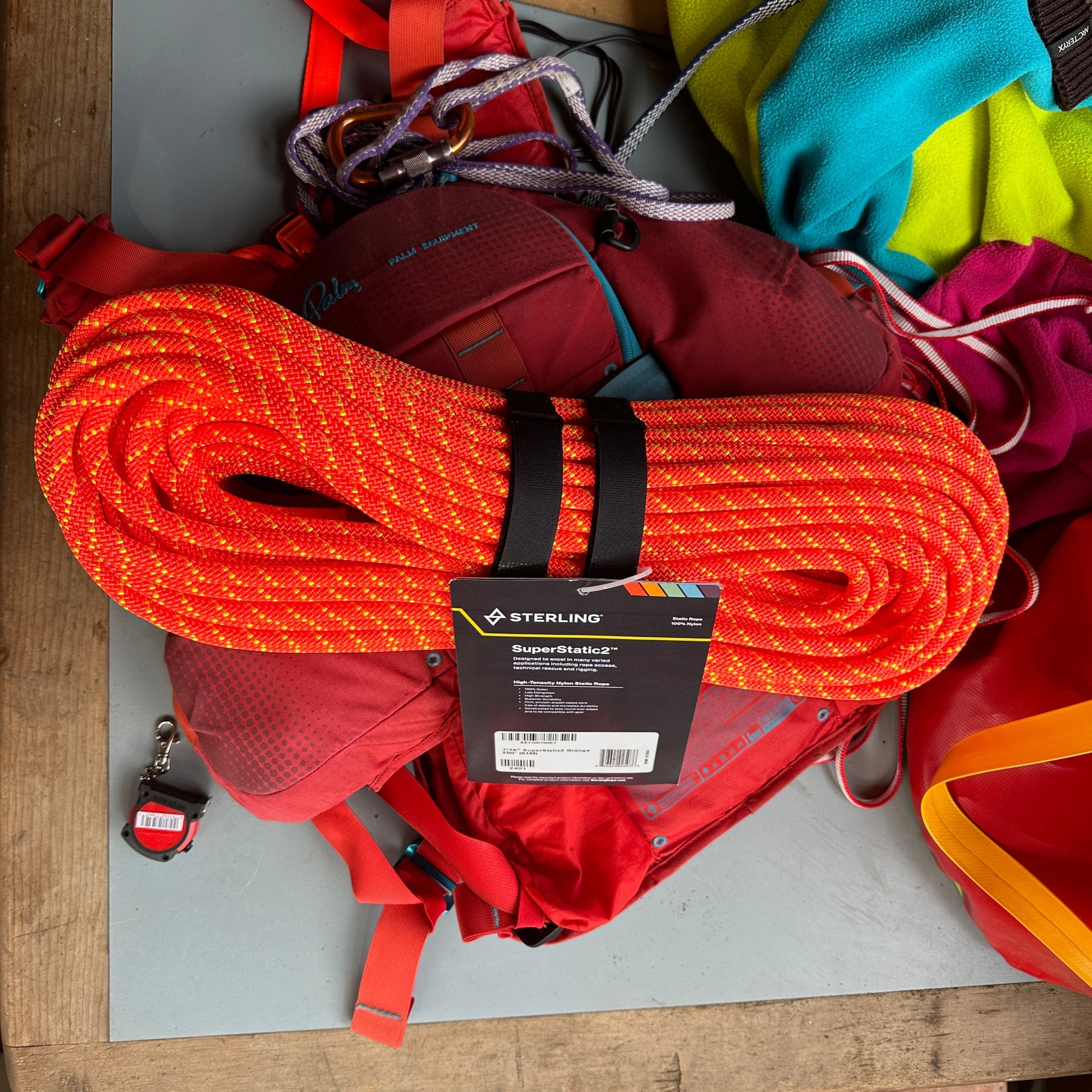 Sterling Static Line for Rafting