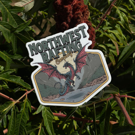 Northwest Rafting Company (NWRC Dragon Sticker)