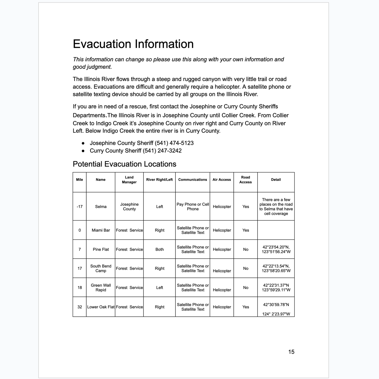 The Guide's Guide to the Illinois River (PDF)