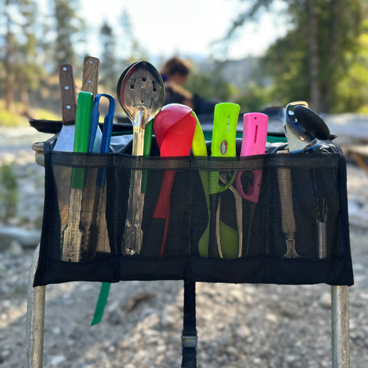 Utensil Holder for River Trips