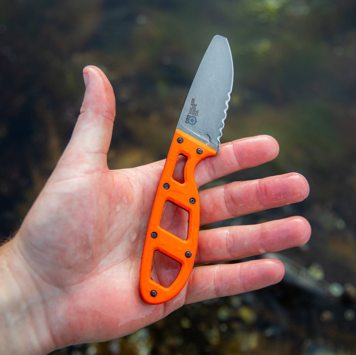 Walker Knife Co Orange Crux