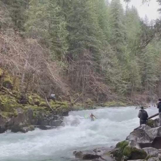 Cataraft Flip on the Wind River