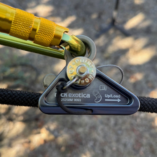 Rock Exotica MIL rockGrab with a carabiner