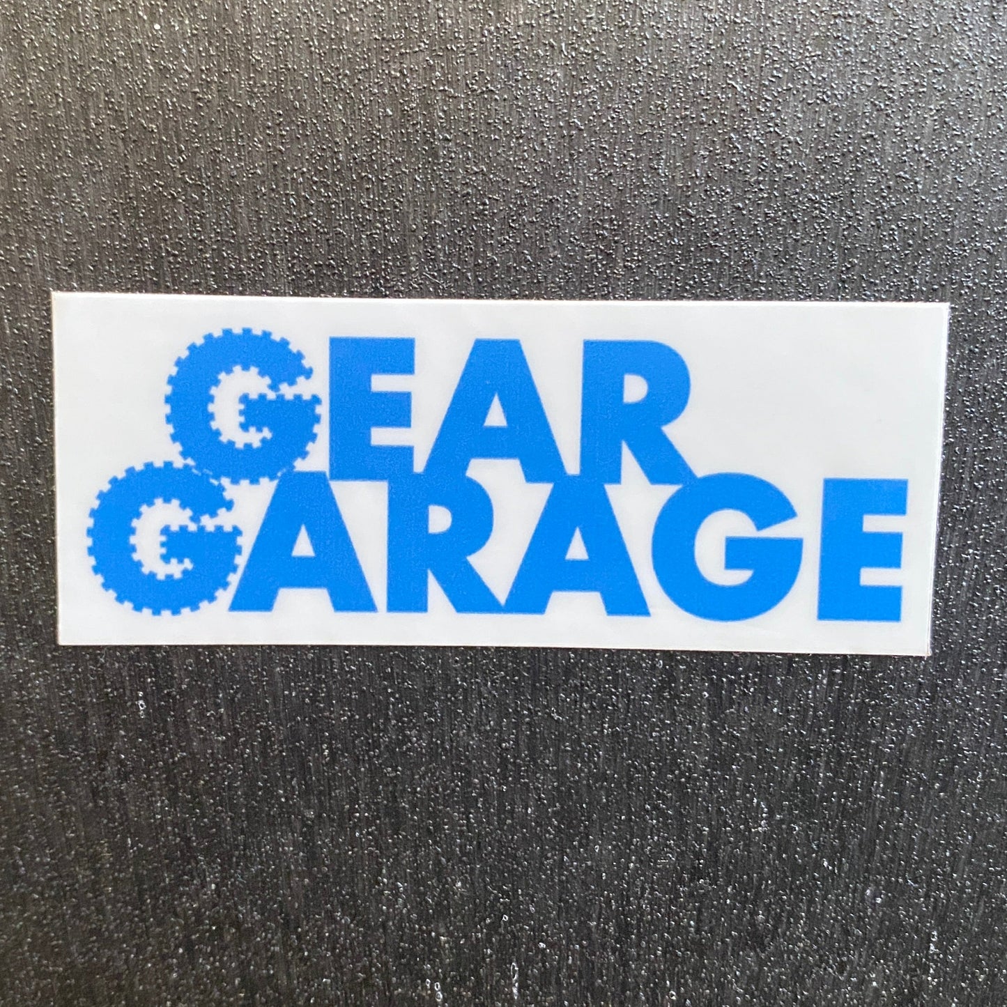 Gear Garage 3" Sticker